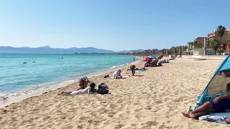 IBIZA Beach Summer - MALLORCA SPAIN S'Arenal Beach Island Life Walking 4K