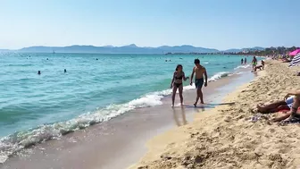 IBIZA Beach Summer - MALLORCA SPAIN S'Arenal Beach Island Life Walking 4K