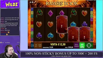 RAMSES BOOK ★ NICE BIG BONUS ★ VIHISLOTS TWITCH STREAM