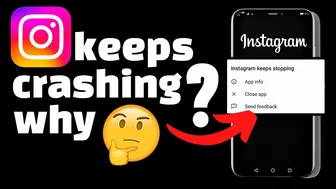 INSTAGRAM KEEPS STOPPING ? INSTAGRAM PROBLEM FIX ?