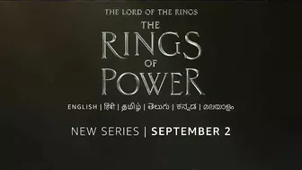 The Lord of the Rings: The Rings of Power – Main Teaser | Amazon Prime Video