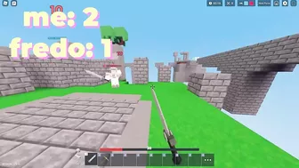 i 1v1ed the HIGHEST winstreak player..(1000+)⚔️???????? in roblox bedwars..