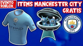 CONSIGUE CAMISETA DE MANCHESTER CITY y MOONSHIP GRATIS en ROBLOX | EVENTO ROBLOX MAN CITY BLUE MOON