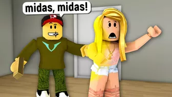 Kiedy 5 Latek Słucha "Midas" | BrookHaven RP | Roblox Vito i Bella