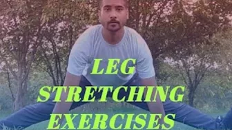 Leg stretching exercise