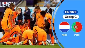 Van de Donk beslist duel op prachtige wijze! | samenvatting Nederland - Portugal | EK 2022