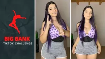 Big Bank TikTok Challenge ???????? #bigbank​ #shorts​ #bikini #twerk