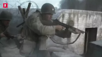 US Army takes Omaha beach from germans | Saving Private Ryan | CLIP