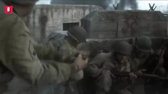 US Army takes Omaha beach from germans | Saving Private Ryan | CLIP