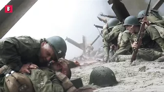 US Army takes Omaha beach from germans | Saving Private Ryan | CLIP