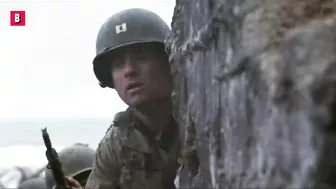 US Army takes Omaha beach from germans | Saving Private Ryan | CLIP