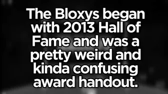 RIP ROBLOX BLOXY AWARDS