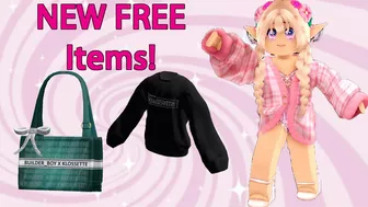 NEW FREE Items Available Now Roblox