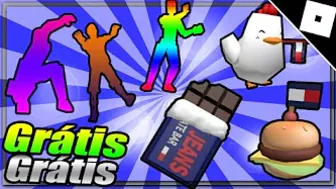 Novos EmoteS Grátis Mais 3 itens Grátis, Roblox Evento: Tommy Play