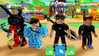 My Friends DONATED Insane Pets in Clicker Simulator (Roblox)