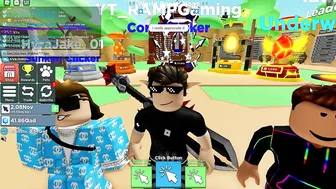 My Friends DONATED Insane Pets in Clicker Simulator (Roblox)