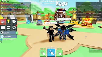 My Friends DONATED Insane Pets in Clicker Simulator (Roblox)