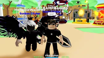 My Friends DONATED Insane Pets in Clicker Simulator (Roblox)