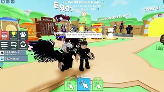 My Friends DONATED Insane Pets in Clicker Simulator (Roblox)