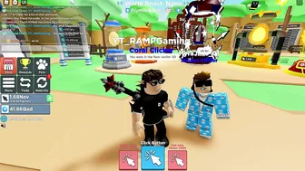 My Friends DONATED Insane Pets in Clicker Simulator (Roblox)