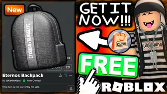 FREE ACCESSORY! HOW TO GET Klossette x Eternos Backpack! (ROBLOX Klossette Showcase Event)