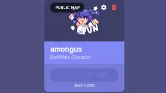 Roblox Bedwars Added PUBLIC MAPS Ability.. (Roblox Bedwars)