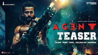 AGENT Teaser | Akhil Akkineni, Mammootty | Surender Reddy | Anil Sunkara