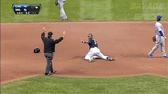 Stealing First Base in Baseball Compilation (Rare)