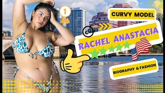 Rachel Anastacia plus size model Biography || Fashion blogger y curvy model de moda para mujeres.