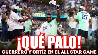 VLADIMIR GUERRERO Y DAVID ORTIZ en el SOFTBALL ???? GAME