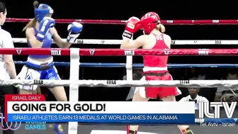 Israeli athletes earn 13 medals at World Games in Alabama