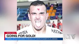 Israeli athletes earn 13 medals at World Games in Alabama