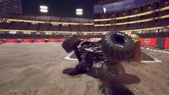 EARTHSHAKER Best Freestyle Moments from Monster Jam Games #monsterjam