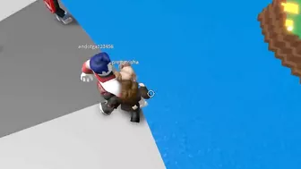 Me Pushing Players In Roblox