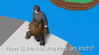 Me Pushing Players In Roblox