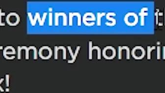 roblox HATES bloxy awards..