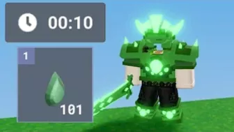 how to get 100+ EMERALDS in 10 SECONDS.. ⚡️???? roblox bedwars