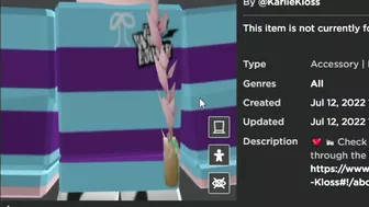 ของฟรี Roblox กระเป๋าสวยๆ สายฟรีต้องเอา FREE ITEM Roblox New!