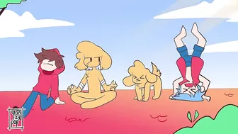 ¡MIKE Y MIKE.EXE HACEN YOGA! ????✨ | ANIMACIÓN DE LAS PERRERIAS DE MIKE EP. 5