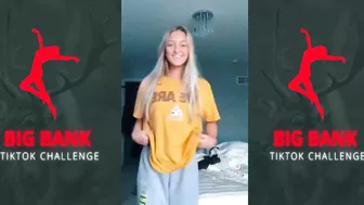 Big Bank TikTok Challenge ???????? #bigbank​ #shorts​ #bikini #twerk