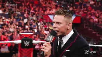 The Miz accepts Logan Paul’s challenge on a raucous “Miz TV”: Raw, July 18, 2022