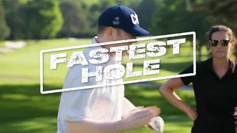 Who Can Finish A Hole The Fastest? | Come Out And Play Challenge