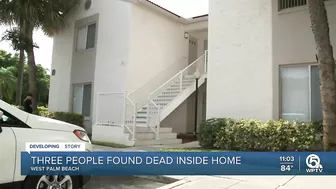 Neighbors react after 3 people found dead inside West Palm Beach condo