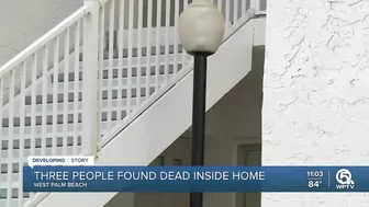 Neighbors react after 3 people found dead inside West Palm Beach condo