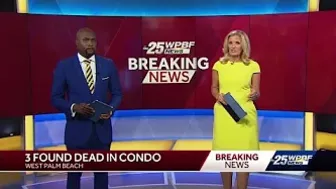 1 man, 2 women found dead in West Palm Beach condo