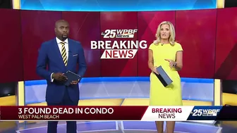 1 man, 2 women found dead in West Palm Beach condo