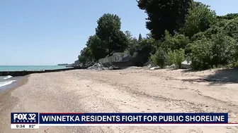 Controversy surrounds Illinois billionaire’s desire to cordon off section of public beach