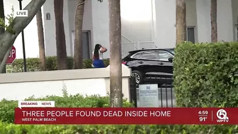 3 people found dead inside West Palm Beach condo