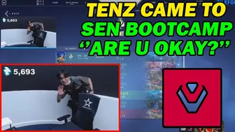 Tenz Came to Sentinels Bootcamp - Sen Shahzam Sentinels Bootcamp Stream