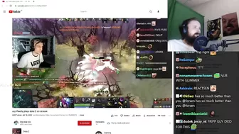 Forsen Reacts to xqc finally plays dota 2 on stream